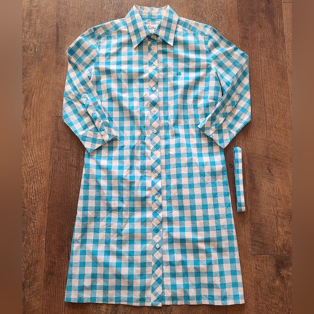 Lilly Pulitzer Button Down Dress Size 4